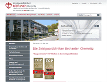 Tablet Screenshot of bethanien-chemnitz.de